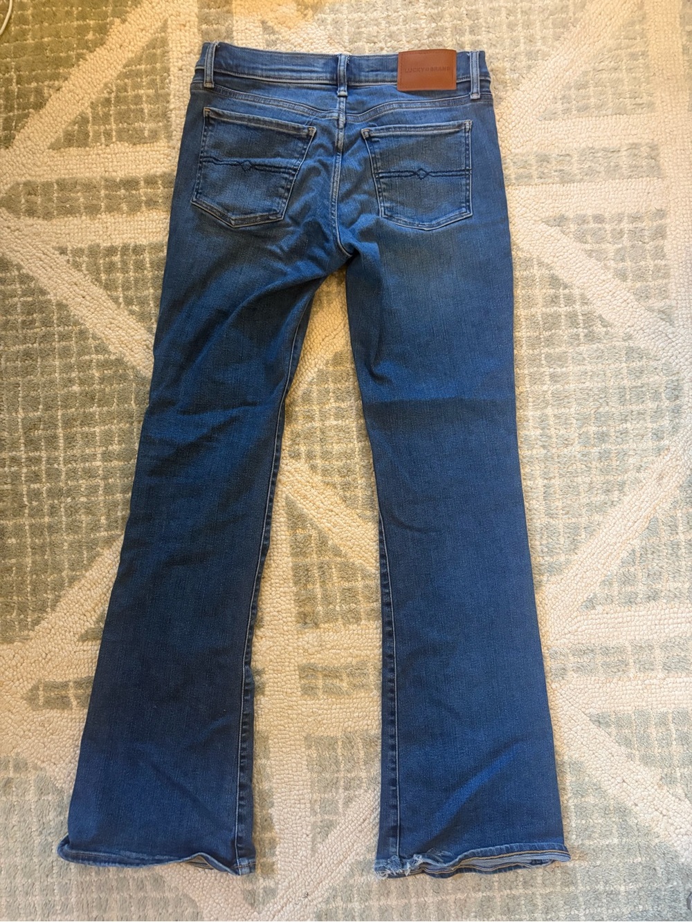 Lucky Brand Dark Blue Flare Jeans